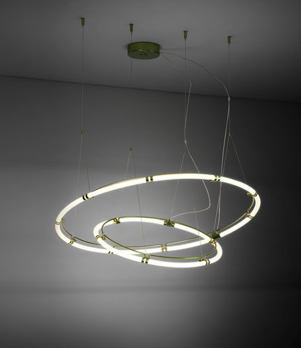 Pendant lamp - ENDLESS - IDL - metal / contemporary / corded