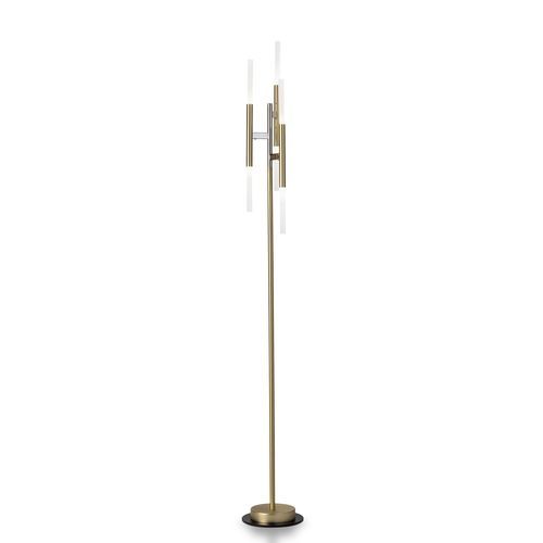 Floor-standing lamp - EKLE - iDL - metal / design / corded