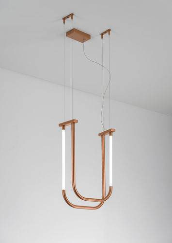 Pendant lamp - COLLIER 697/2 - iDL - metal / contemporary / corded