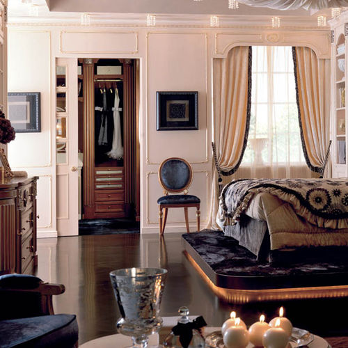 Traditional chair - PARISIAN OPERA : AS1008K - MARTINI MOBILI - indoor / fabric / cherrywood