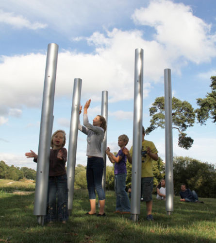 Musical play structure - EMPEROR CHIMES  - TLF srl - for playground / metal
