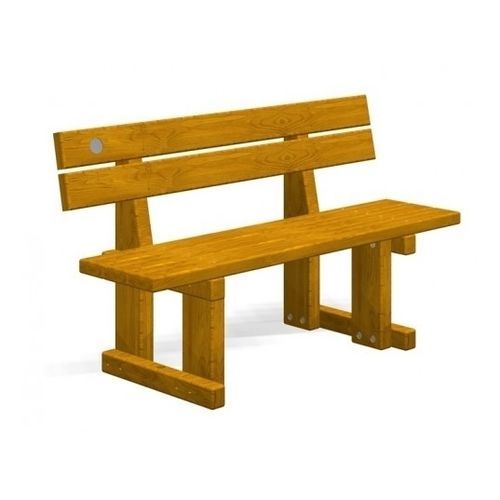 Traditional public bench - LA SPEZIA  - TLF srl - wooden / with backrest / without armrests