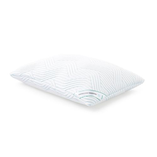 Ergonomic pillow - CLOUD SMARTCOOL&trade; - TEMPUR - polyurethane / polyethylene / spandex