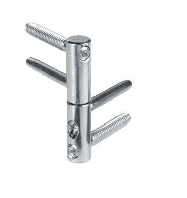 Door hinge - 3D-MATIC - AGB - Alban Giacomo Spa - steel / contemporary