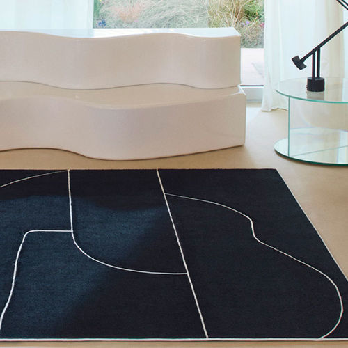 Contemporary rug - GLIDE   - BESANA MOQUETTE - patterned / rectangular / cut pile