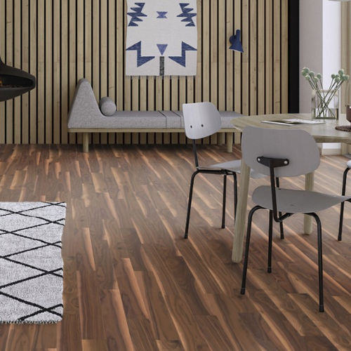 Engineered parquet floor - NBL64K1D - BOEN PARKETT - American walnut / natural oil / glued