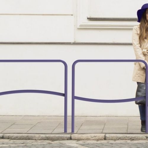 Protective barrier - ONDA - CITY DESIGN - fixed / galvanised steel / for public spaces