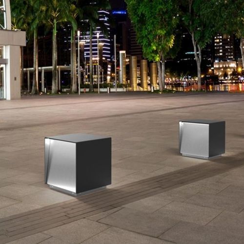 Security bollard - SEIN - CITY DESIGN - galvanised steel / stainless steel / COR-TEN® steel