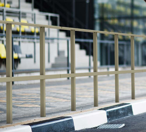 Protective barrier - TORII - CITY DESIGN - fixed / galvanised steel / for public spaces