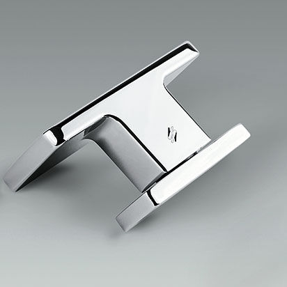Contemporary door knob - PUSH - COLOMBO DESIGN - brass