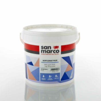Decorative paint - ACRYLOMAT PLUS - San Marco - indoor / for wall / for ceiling