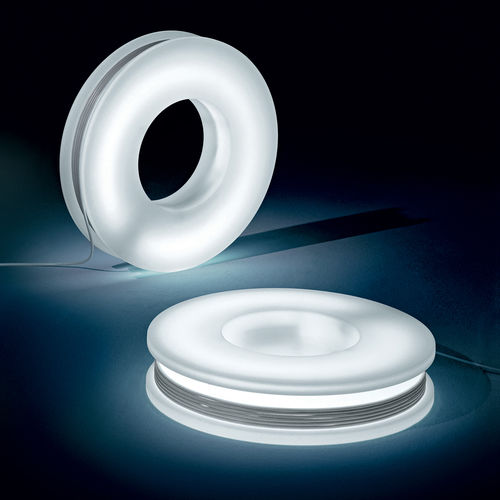 Floor lamp - RAINY DAY - PALLUCCO - polyethylene / contemporary / corded