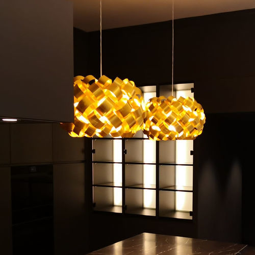 Pendant lamp - RING SPHERE - PALLUCCO - PVC / contemporary / corded
