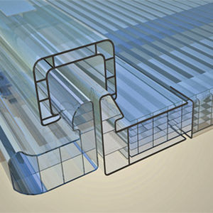 Cellular polycarbonate panel - arcoPlus® 626 Reversò - DOTT GALLINA - building / with UV protection / translucent