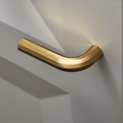 Door handle - EFFEBIQUATTRO - brass / classic / home