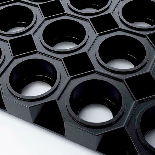 Public building entrance mat - STRUCTURA 220 FR - emco Bautechnik GmbH - industrial / rubber / dust control