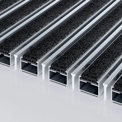 Commercial entrance mat - 512 P MAXIMUS K  - emco Bautechnik GmbH - polyamide / aluminum / non-slip