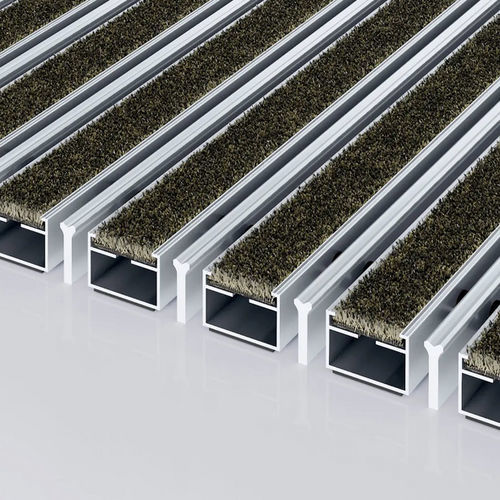Commercial entrance mat - 512 P CONFORM K  - emco Bautechnik GmbH - polyamide / aluminum / non-slip