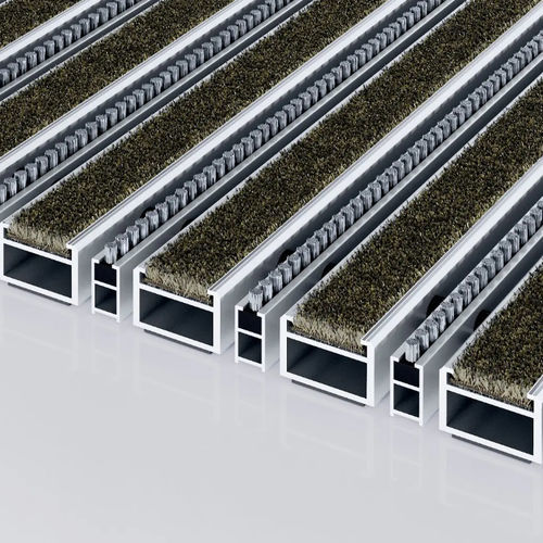 Commercial entrance mat - 517 PS CONFORM B  - emco Bautechnik GmbH - polyamide / aluminum / non-slip