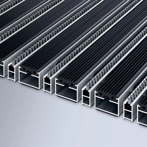 Commercial entrance mat - 517 GB  - emco Bautechnik GmbH - rubber / aluminum / non-slip