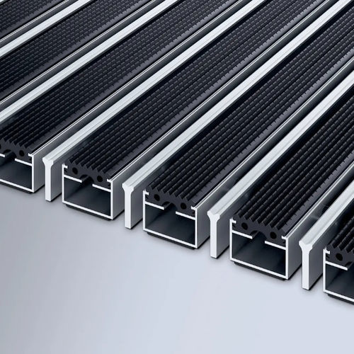 Commercial entrance mat - 512 GK  - emco Bautechnik GmbH - rubber / aluminum / non-slip