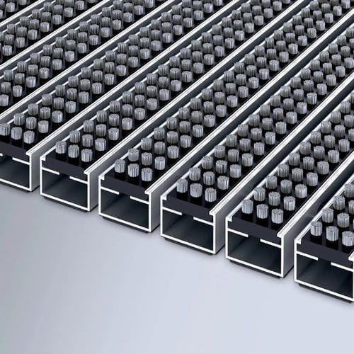 Commercial entrance mat - 512 CB   - emco Bautechnik GmbH - rubber / aluminum / non-slip
