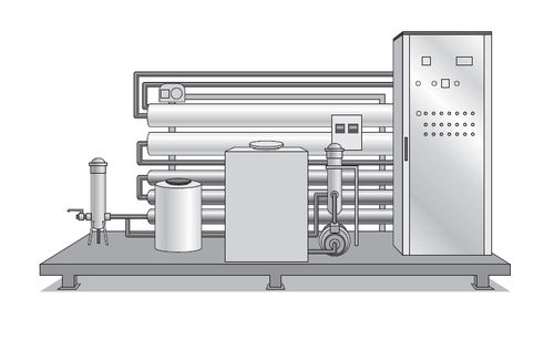 Industrial use reverse osmosis unit - OI-SW - EURO MEC