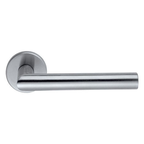 Door handle - MIMOSA - FAMA INTERNATIONAL - stainless steel / contemporary / home