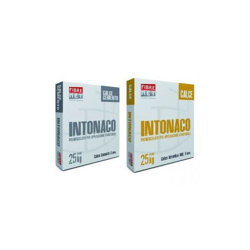 Smoothing mortar - INTONACO - FIBRE NET GROUP - restoration / for masonry / cement and lime based