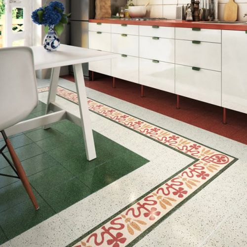 Matte encaustic cement tile - ZISA - FOGAZZA PAVIMENTI - polished / antique / indoor