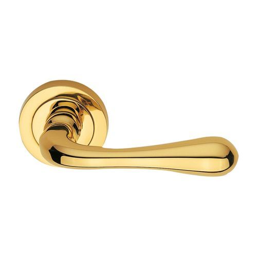 Door handle - STAR - FRASCIO - window / brass / traditional