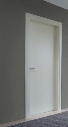 Interior door - BOSTON 1 l DALLAS 4 - GHIZZI & BENATTI - wooden / swing / without glazing