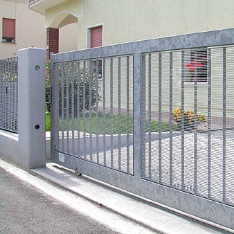 Sliding gate - GRIDIRON S.P.A. - Unipersonale - metal / bar / panel