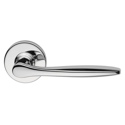 Door handle - TIPO | TIPO-02 - MARTINELLI - brass / contemporary / satin finish