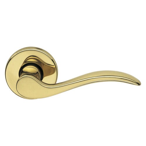 Door handle - KRISTINA - MARTINELLI - brass / contemporary / gold finish