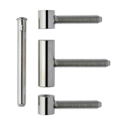 Door hinge - 320 Ø15 - OTLAV - nickel-plated / traditional
