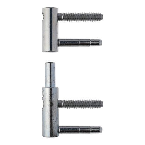 Door hinge - EXACTA Ø14 - OTLAV - bronze / zinc-plated steel / bronze look