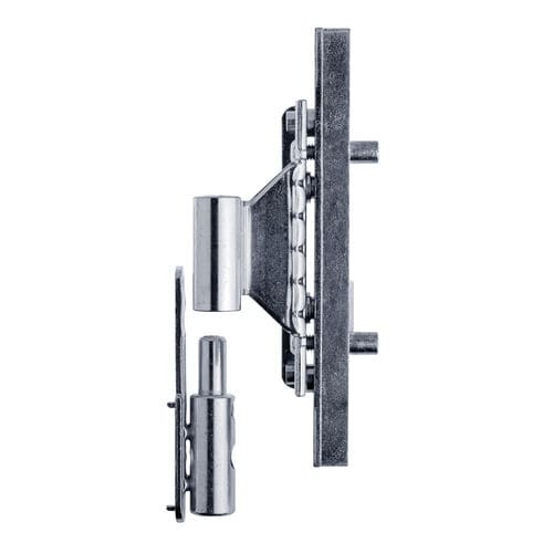 Door hinge - BIXACTA 483 : CF483160H510;CG482160H504 - OTLAV - zinc-plated steel / two-leaf / home