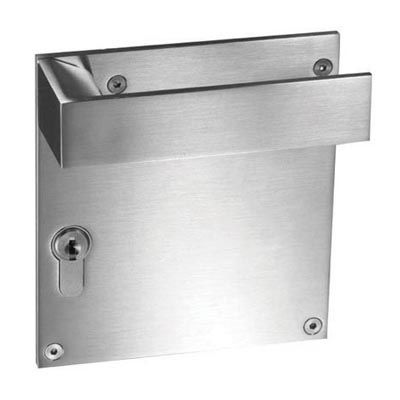 Door handle - 0IT.001.00P0 - PBA - stainless steel / contemporary / satin finish