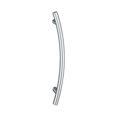Door pull handle - 2CC.150.0035 - PBA - stainless steel / contemporary / satin finish