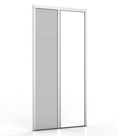 Sliding screen - MINISMART - PRIMED - folding / for French doors