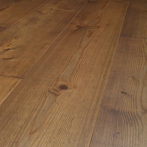 Engineered parquet floor - ASIAGO AGED LARCH WITH KNOTS - CORA'DOMENICO & FIGLI - antique larch / varnished / glued
