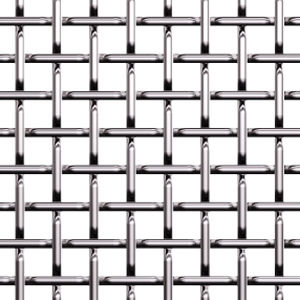 Facade woven wire fabric - LOCKED CRIMPED  - Costacurta S.p.A.-VICO - square mesh / elongated mesh
