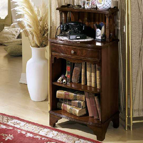 Free-standing bookcase - 976X - SALCA ASIAGO - traditional / mahogany