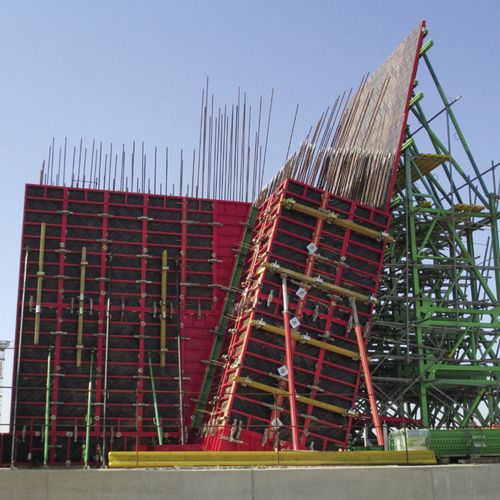 Frame formwork - S 100 - Faresin Formwork SpA - steel / plywood / wall