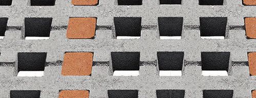 Concrete paver - QUADRO - FAVARO1 - drainage