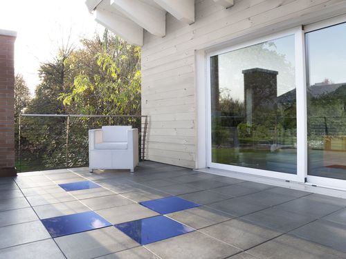 Glass tile - GLI SPECIALI - FAVARO1 - smooth / outdoor / floor