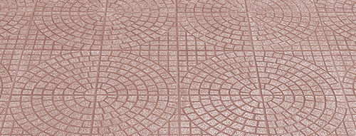 Concrete tile - ARCOBALENO - FAVARO1 - polished / embossed / outdoor