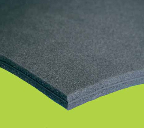 Thermal-acoustic insulation - AKUSTIK GUM SLIK - N.D.A. NUOVE DIMENSIONI AMBIENTALI - polyurethane / panel / high-resistance