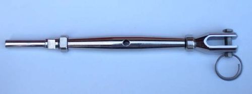 Stainless steel turnbuckle - JAW-JAW - GC TRADE - for tensile structures